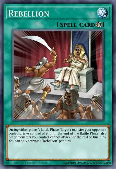 Rebellion Ultra Rare MIL1-EN013 Millennium Pack Yugioh card
