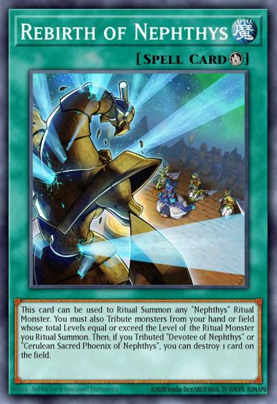 Rebirth of Nephthys Super Rare HISU-EN009 Hidden Summoners Yugioh card