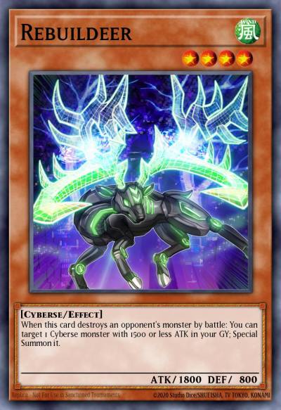 Rebuildeer Ultra Rare MP22-EN245 2022 Tin of the Pharaohs Gods Yugioh card