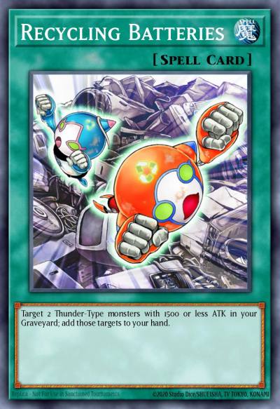 Recycling Batteries Common AP02-EN021 Astral Pack Two Yugioh card