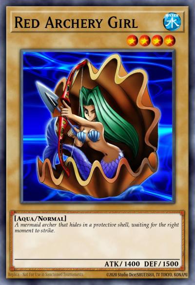 Red Archery Girl Common DB1-EN016 Dark Beginning 1 Yugioh card