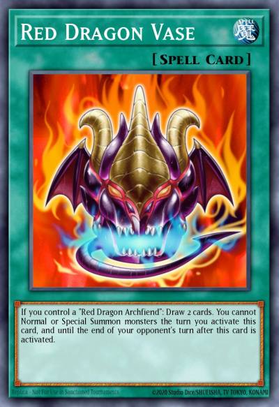 Red Dragon Vase Common EXVC-EN046 Extreme Victory Yugioh card