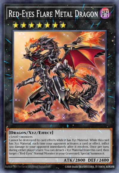 Red-Eyes Flare Metal Dragon Super Rare RA01-EN038 25th Anniversary Rarity Collection Yugioh card