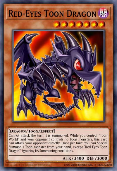 Red-Eyes Toon Dragon Common LDS1-EN066 Legendary Duelists Season 1 Yugioh card