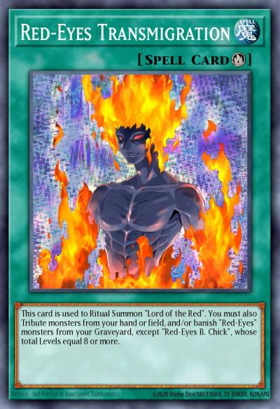 Red-Eyes Transmigration Super Rare DRL2-EN017 Dragons of Legend 2 Yugioh card