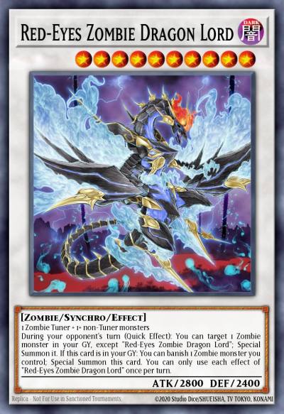 Red-Eyes Zombie Dragon Lord Prismatic Secret Rare MP23-EN083 25th Anniversary Tin Dueling Heroes Mega Pack Yugioh card