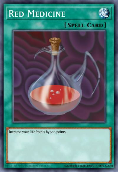 Red Medicine Common DB1-EN115 Dark Beginning 1 Yugioh card