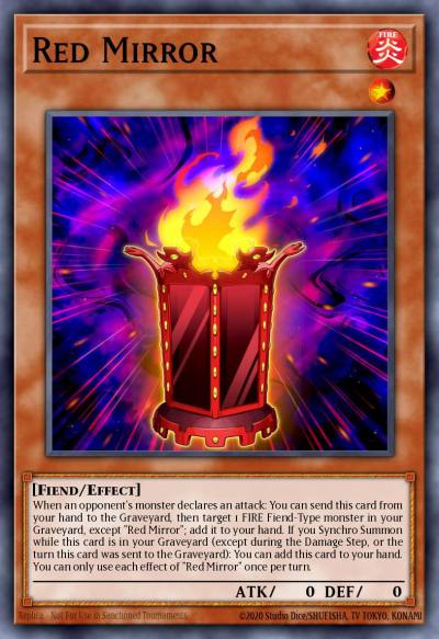 Red Mirror Common MP17-EN071 2017 Mega-Tin Mega Pack Yugioh card