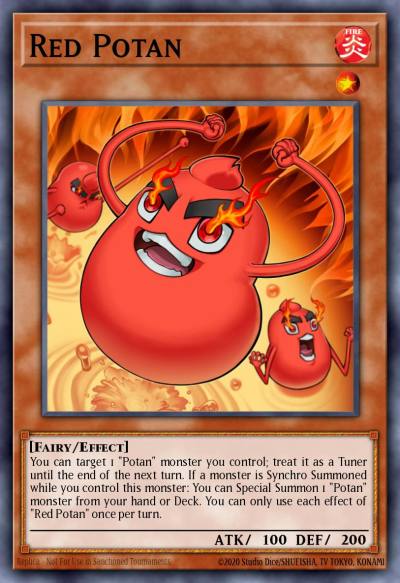 Red Potan Common ROTD-EN034 Rise of the Duelist Yugioh card