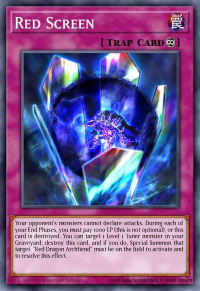 Red Screen Common LC5D-EN083 Legendary Collection 5Ds Mega Pack Yugioh card