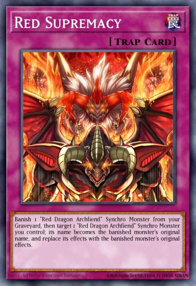 Red Supremacy Gold Secret Rare PGL3-EN020 Premium Gold Infinite Gold Yugioh card