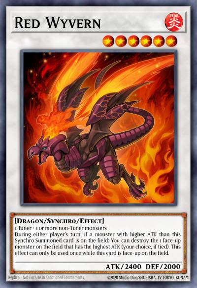 Red Wyvern Common DPDG-EN032 Duelist Pack Dimensional Guardians Yugioh card