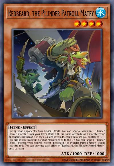 Redbeard the Plunder Patroll Matey Ultra Rare GFP2-EN092 Ghosts From the Past The 2nd Haunting Yugioh card