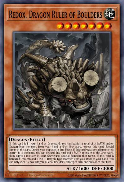 Redox Dragon Ruler of Boulders Secret Rare CT10-EN003 2013 Collectible Tins Wave 2 Yugioh card