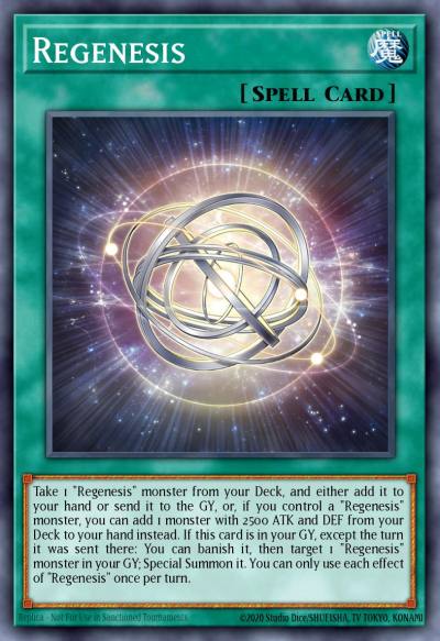 Regenesis Quarter Century Secret Rare ALIN-EN059 Alliance Insight Yugioh card