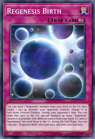 Regenesis Birth Common ALIN-EN074 Alliance Insight Yugioh card