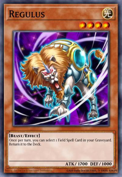 Regulus Common SOVR-EN007 Stardust Overdrive Yugioh card