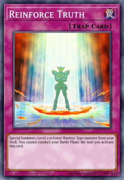 Reinforce Truth Rare ANPR-EN064 Ancient Prophecy Yugioh card