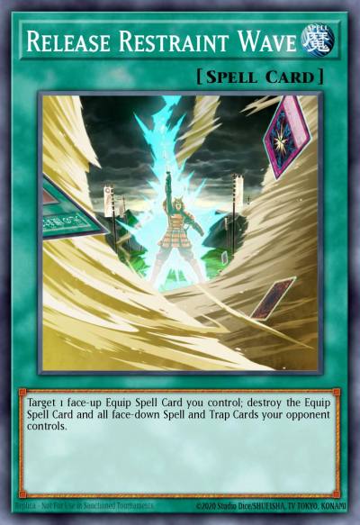 Release Restraint Wave Common ANPR-EN045 Ancient Prophecy Yugioh card