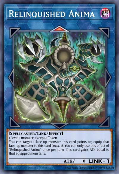 Relinquished Anima Quarter Century Secret Rare MP24-EN007 25th Anniversary Tin Dueling Mirrors Yugioh card