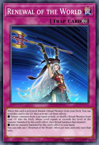 Renewal of the World Rare CYHO-EN072 Cybernetic Horizon Yugioh card