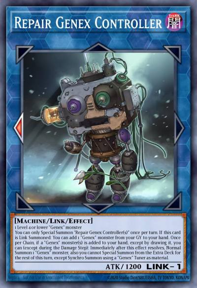 Repair Genex Controller Quarter Century Secret Rare BLTR-EN010 Battles of Legend Terminal Revenge Yugioh card