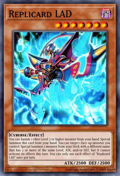 Replicard LAD Super Rare ALIN-EN087 Alliance Insight Yugioh card