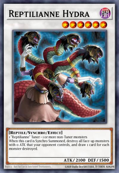 Reptilianne Hydra Common OP16-EN020 OTS Tournament Pack 16 Yugioh card
