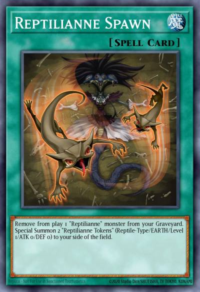 Reptilianne Spawn Ultra Rare GFP2-EN155 Ghosts From the Past The 2nd Haunting Yugioh card