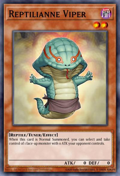 Reptilianne Viper Common SOVR-EN023 Stardust Overdrive Yugioh card