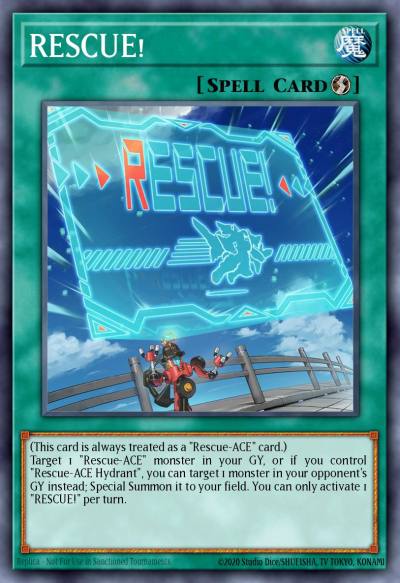 RESCUE Ultra Rare AMDE-EN009 Amazing Defenders Yugioh card