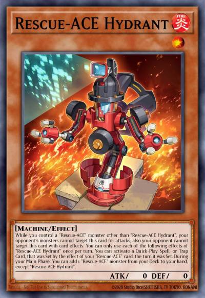 Rescue-ACE Hydrant Starlight Rare MP25-EN046 2025 Mega-Pack Tin Yugioh card