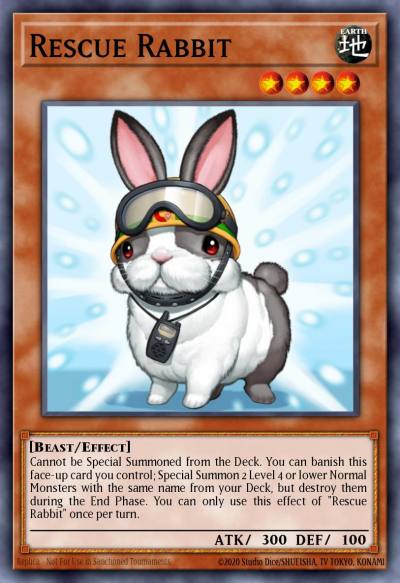 Rescue Rabbit Collector's Rare RA02-EN008 25th Anniversary Rarity Collection II Yugioh card