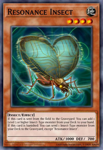 Resonance Insect Common DUEA-EN039 Duelist Alliance Yugioh card