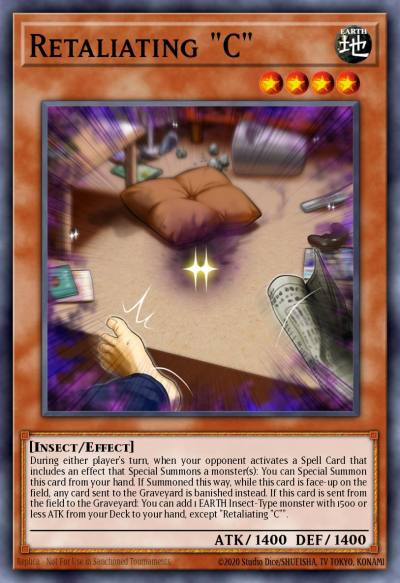 Retaliating C Common MP16-EN076 2016 Mega-Tin Mega Pack Yugioh card