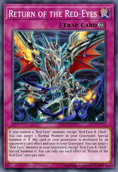 Return of the Red-Eyes Common CORE-EN072 Clash of Rebellions Yugioh card