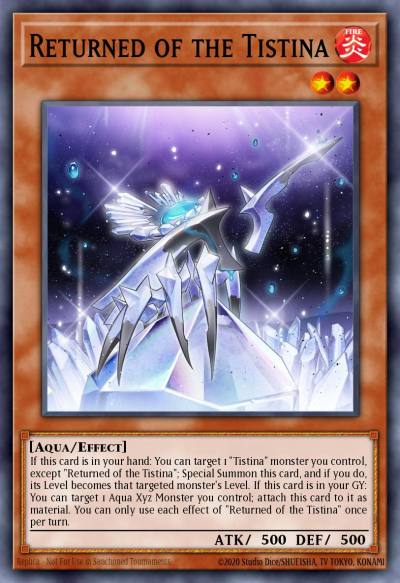 Returned of the Tistina Common AGOV-EN087 Age of Overlord Yugioh card