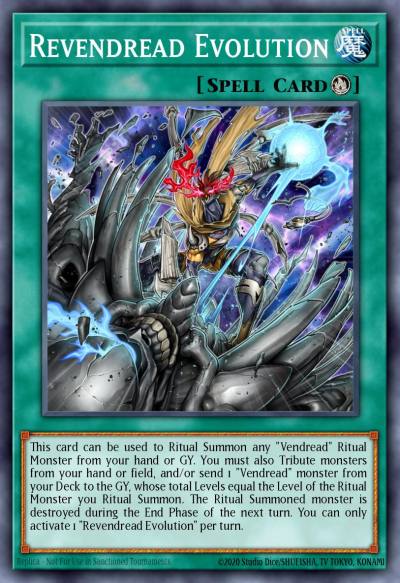 Revendread Evolution Common MP19-EN057 2019 Gold Sarcophagus Tin Mega Pack Yugioh card