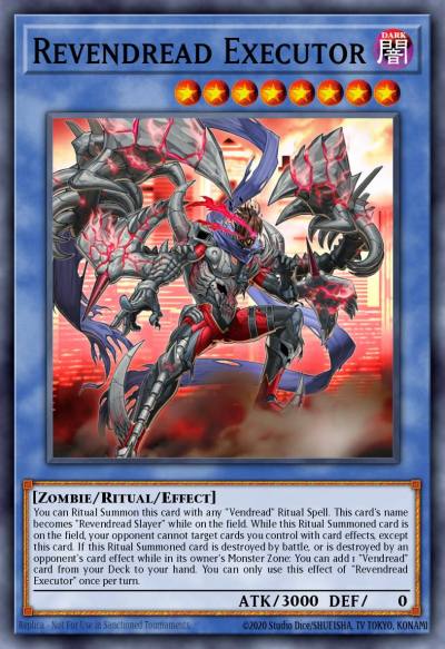 Revendread Executor Super Rare MP19-EN055 2019 Gold Sarcophagus Tin Mega Pack Yugioh card