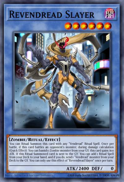 Revendread Slayer Rare COTD-EN082 Code of the Duelist Yugioh card