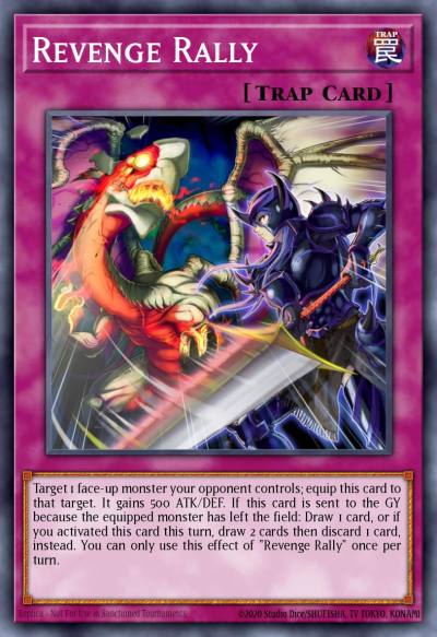 Revenge Rally Super Rare ROTD-EN099 Rise of the Duelist Yugioh card