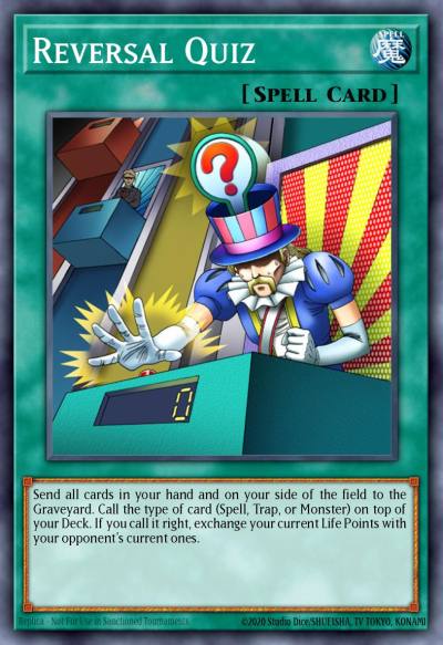 Reversal Quiz Common DR1-EN040 Dark Revelation Volume 1 Yugioh card
