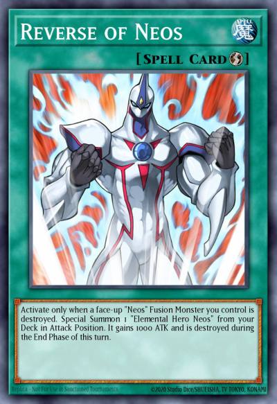 Reverse of Neos Common DP06-EN015 Duelist Pack Jaden Yuki 3 Yugioh card