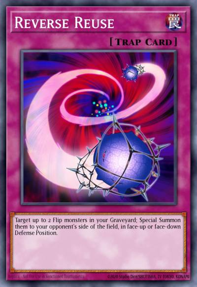 Reverse Reuse Super Rare DRL2-EN038 Dragons of Legend 2 Yugioh card