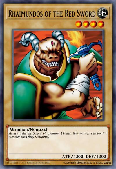 Rhaimundos of the Red Sword Short Print AP08-EN014 Astral Pack Eight Yugioh card