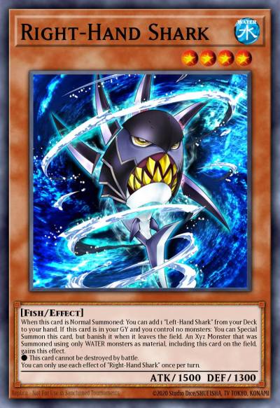 Right-Hand Shark Ultra Rare BROL-EN048 Brothers of Legend Yugioh card