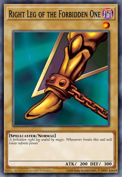 Right Leg of the Forbidden One Quarter Century Secret Rare MP24-EN002 25th Anniversary Tin Dueling Mirrors Yugioh card