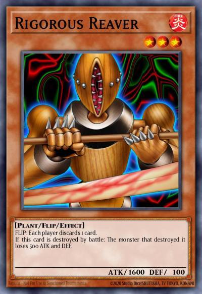 Rigorous Reaver Common BP03-EN045 Battle Pack 3 Monster League Yugioh card