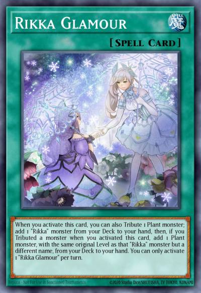 Rikka Glamour Ultra Rare MAZE-EN062 Maze of Memories Yugioh card