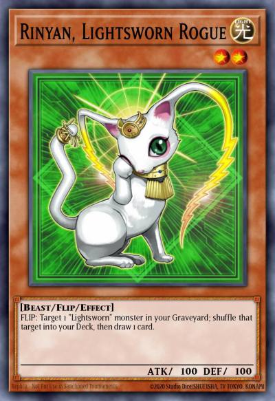 Rinyan Lightsworn Rogue Common AP05-EN017 Astral Pack Five Yugioh card